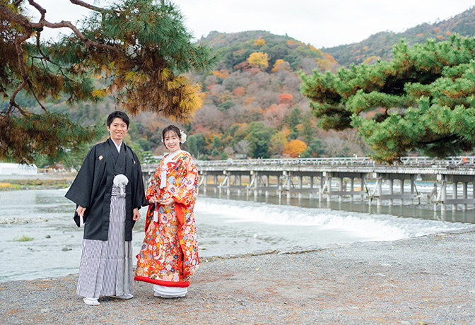 ロケーションのご紹介 京都前撮り 京wedding