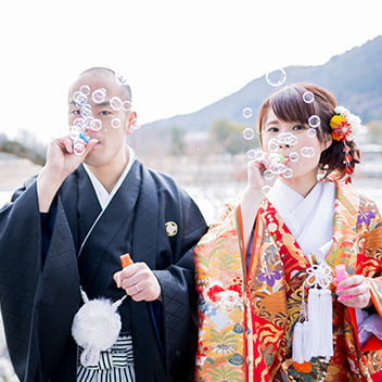 嵐山の前撮り・冬-14