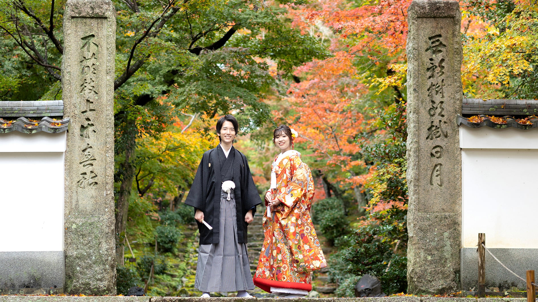 浄住寺での前撮り