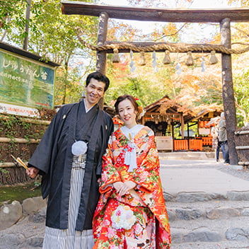 嵯峨野の竹林の前撮り-04