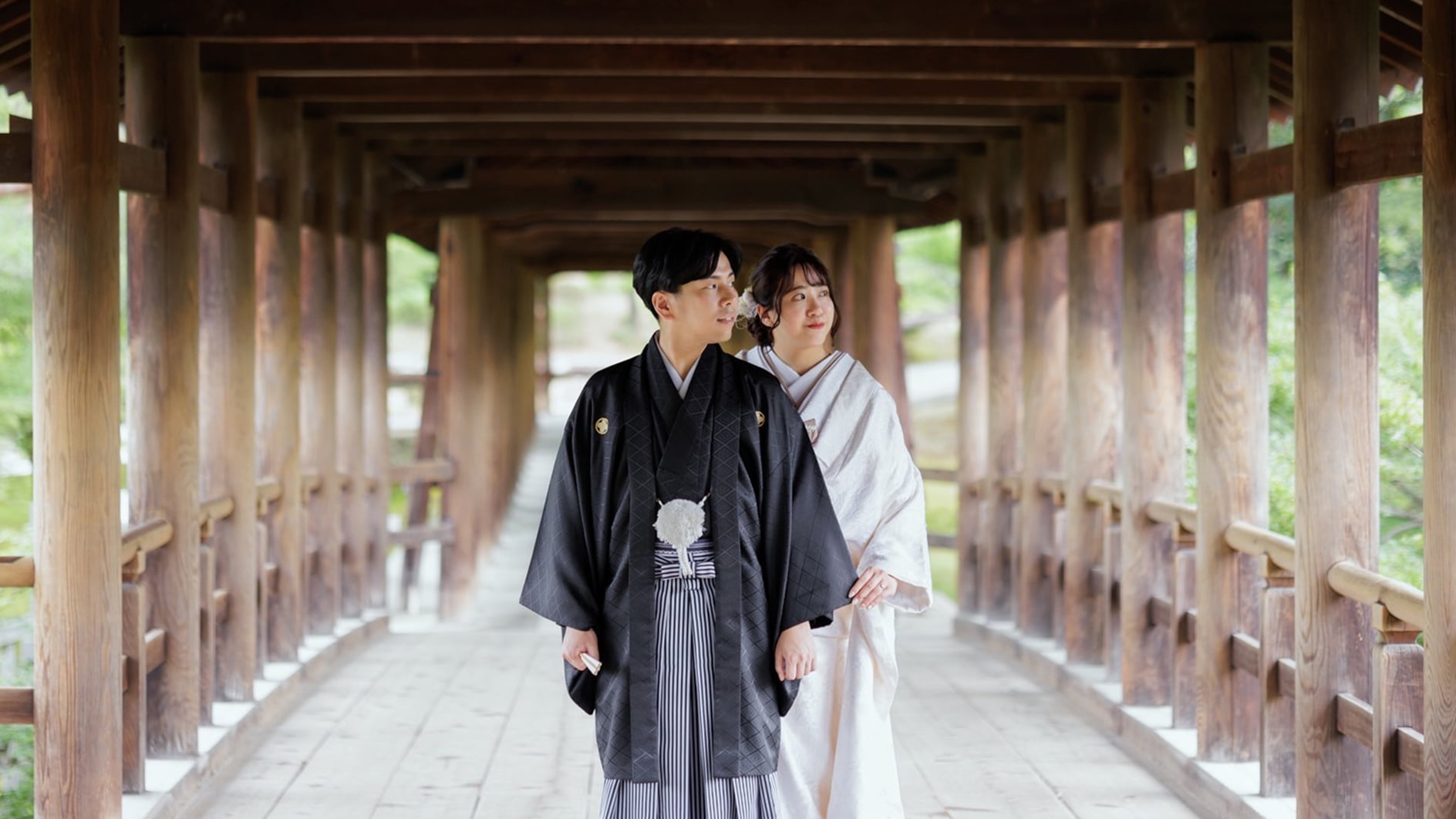東福寺での前撮り
