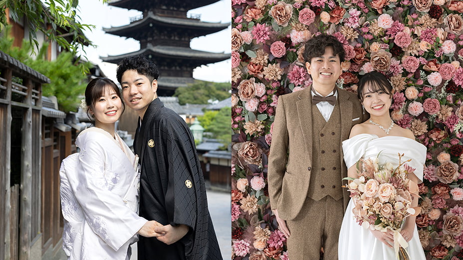 和装1着1ロケ＋1着スタジオプラン