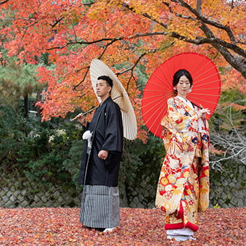 秋・紅葉の和装前撮りり-11