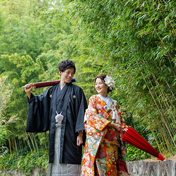 竹林の前撮り-10