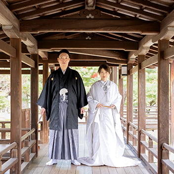 白無垢でのロケーション前撮り-02