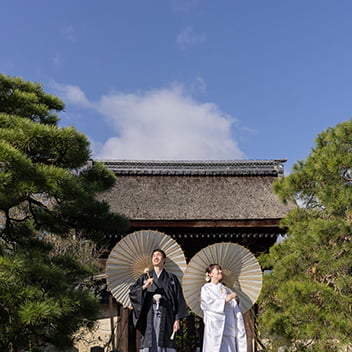 白無垢でのロケーション前撮り-03