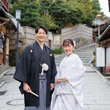 白無垢でのロケーション前撮り-05