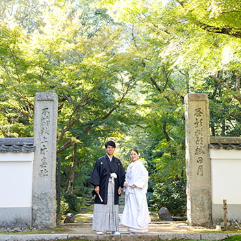 白無垢でのロケーション前撮り-06