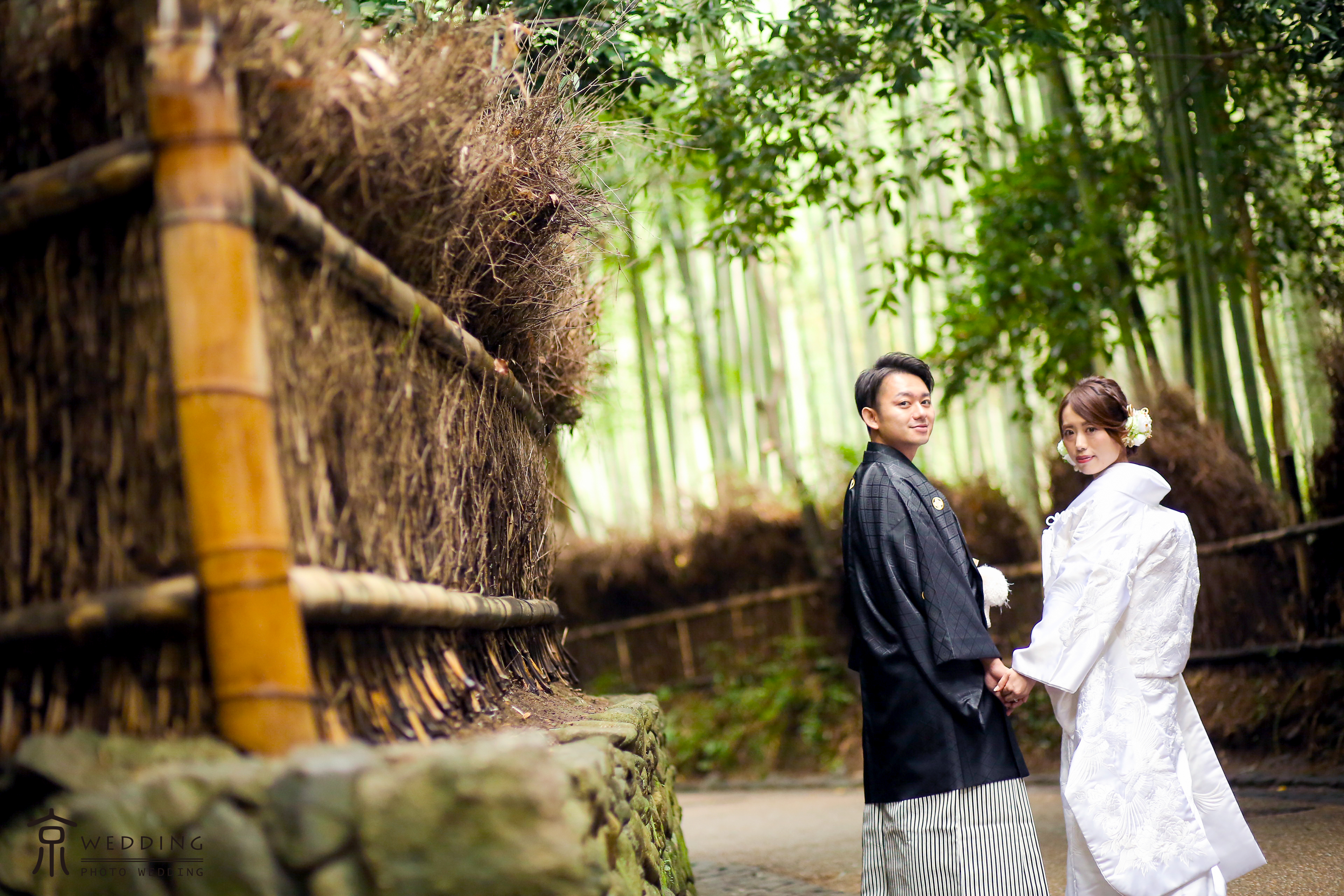 京都・嵐山での前撮り