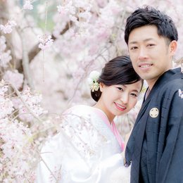 京都で桜前撮り！白無垢姿は映えるの？？