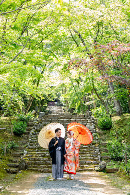 この夏の前撮りは浄住寺がイチオシ!