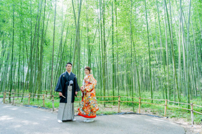 9月10月の和装前撮りも京都なら問題なし♪