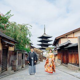 【和装前撮りレポート】京都・東山白川 2021年10月11日撮影