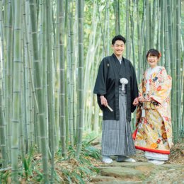 【京都和装前撮りレポート】洛西竹林公園 2022年2月18日撮影