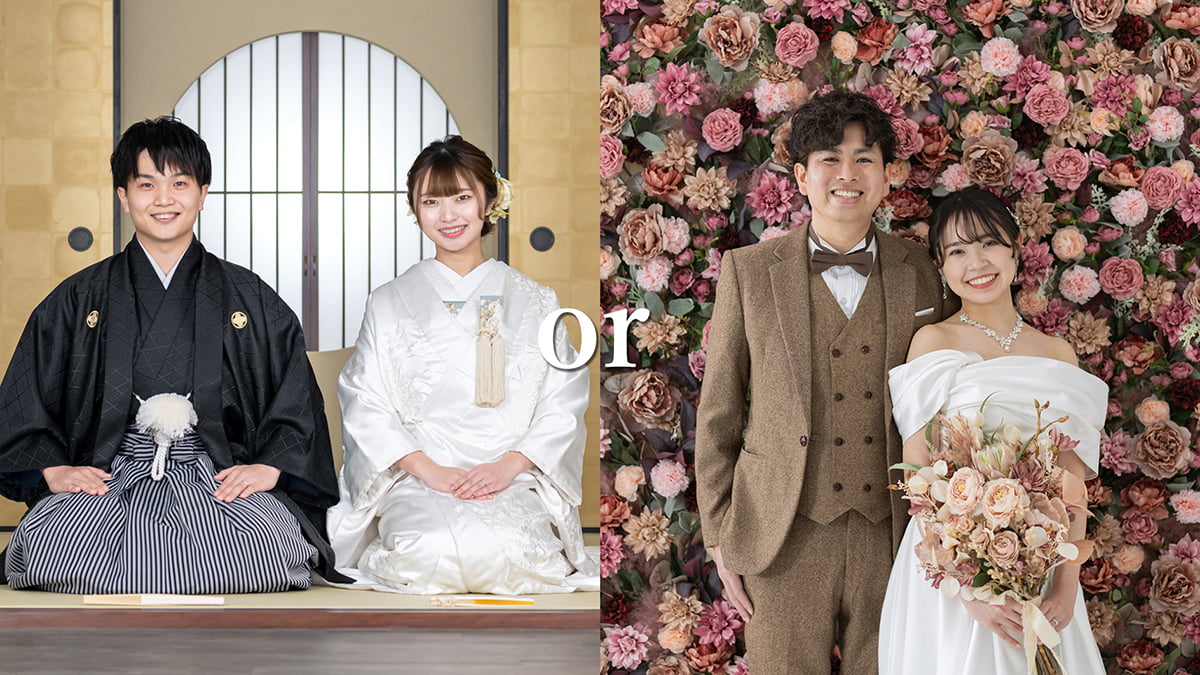 ミニスタジオプラン｜京都前撮り＊京wedding｜ロケとスタジオのフォト